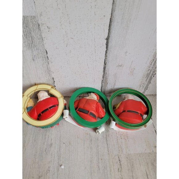 Coca-Cola Santa seasons greetings ornament Xmas set variety - Picture 7 of 7